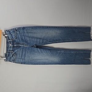 EB Denim Split Hem OG Replica Hendrix Jeans in Blue Sz 28 (6-8) See Measurements